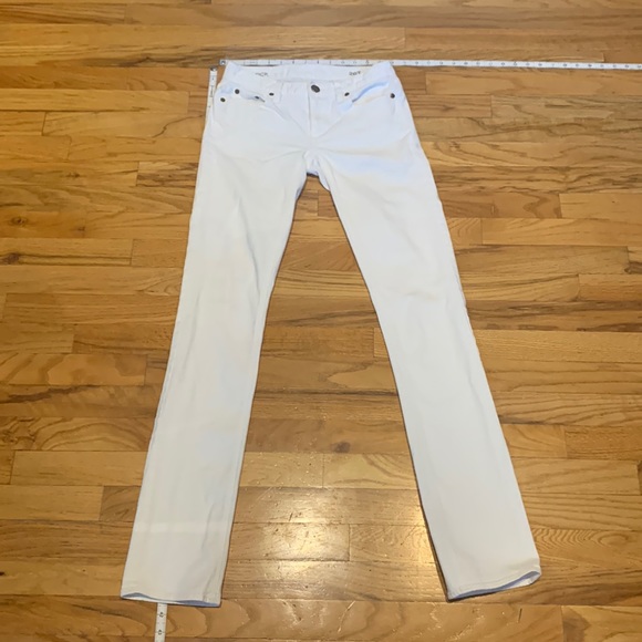 J. Crew Denim - J. Crew White Straight Leg Jeans 26T Vintage